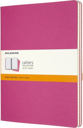Блокнот Moleskine Cahier Journal Xlarge 1128386 (розовый неон)