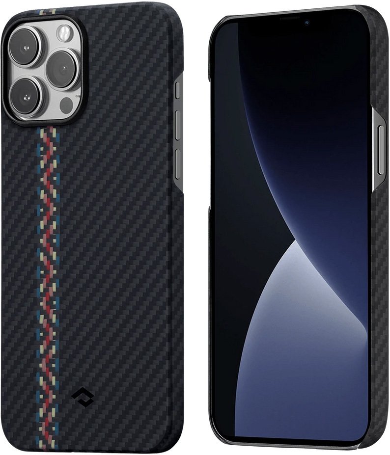 

Чехол для телефона Pitaka Fusion Weaving MagEZ Case 2 для iPhone 13 Pro Max (rhapsody)