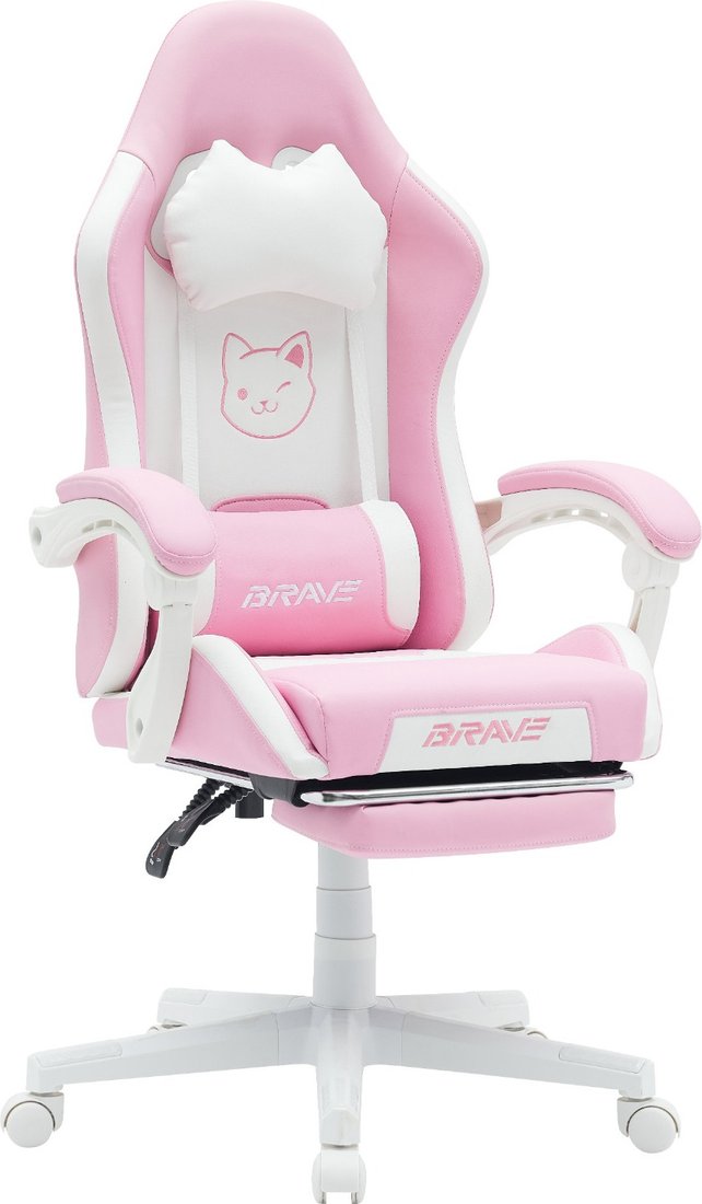 

Игровое (геймерское) кресло Brave WS-7 (Kitten Pink)