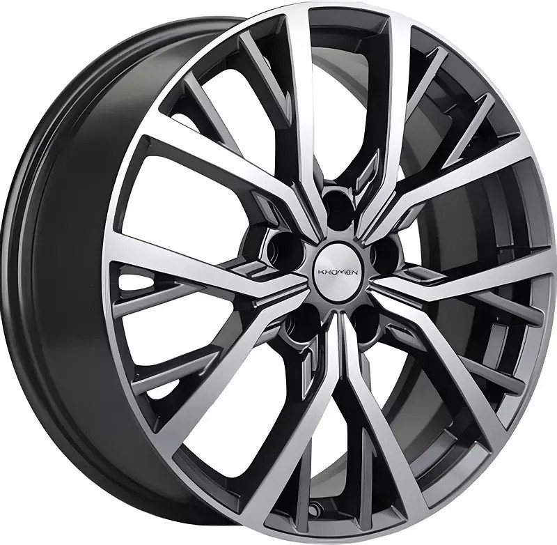 Литые диски Khomen KHW1806 CX-5/3 18x7 5x114.3мм DIA 67.1мм ET 45мм Gray FP