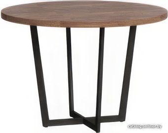 Кухонный стол LoftyHome Саутфилд Раунд 1627031 (коричневый)