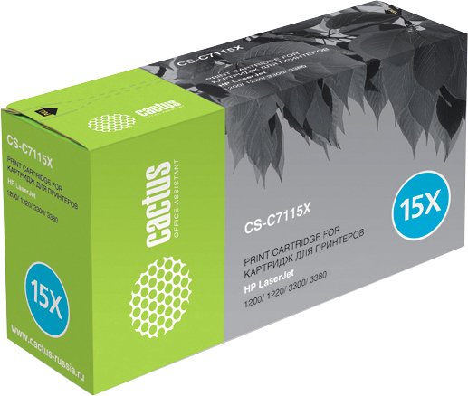 

Картридж CACTUS CS-C7115XS (аналог HP C7115X)