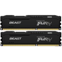 Оперативная память Kingston FURY Beast 2x4GB DDR3 PC3-12800 KF316C10BBK2/8