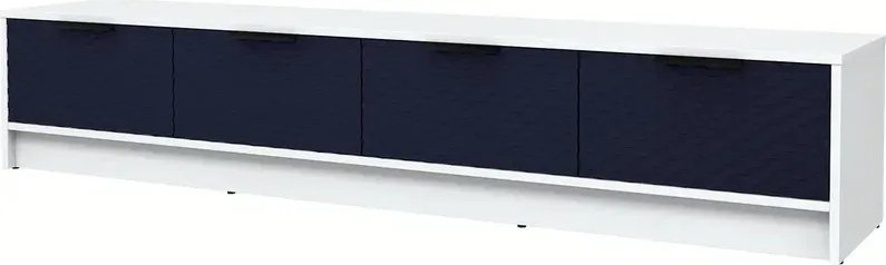 

Тумба Интерлиния ТВ Концепт КТ-ТВ4-35 Техно (белый платинум/индиго)