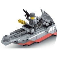 Конструктор JIE-STAR Легкий фрегат 53776 (214эл)