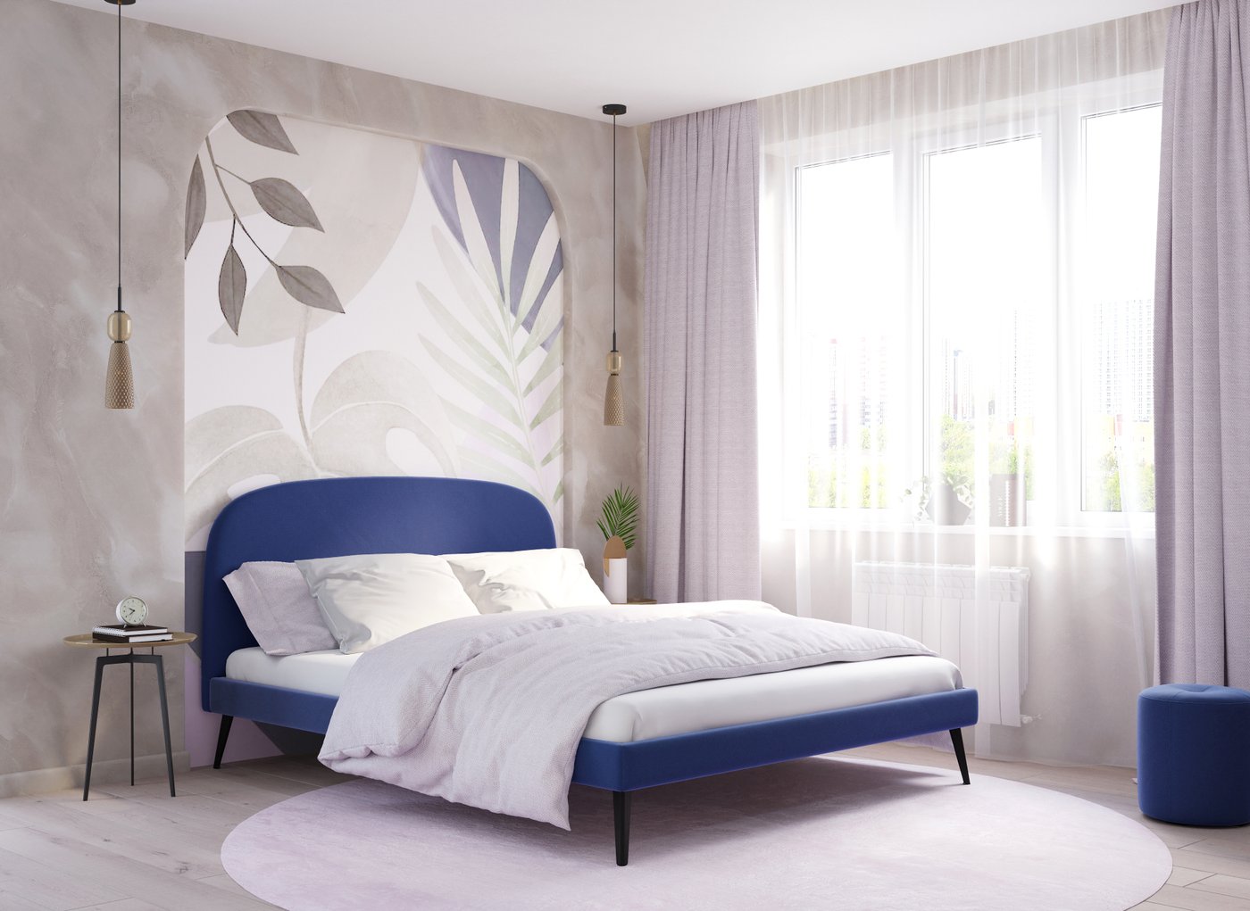 

Кровать Moon Family Moon family 1234/K003176 180х200