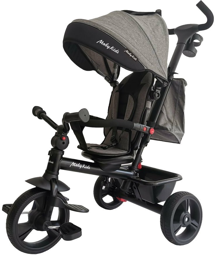 

Детский велосипед Moby Kids Voyager 649307 (серый)