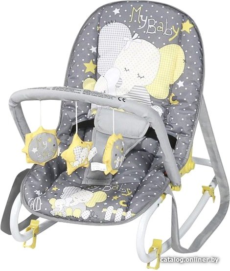 Шезлонг Baby Prestige Relax grey