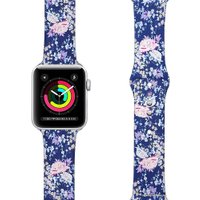 Набор ремешков Lyambda Alya для Apple Watch 38-40 мм (S/M и M/L, принт 19)
