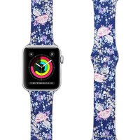 Набор ремешков Lyambda Alya для Apple Watch 38-40 мм (S/M и M/L, принт 19)