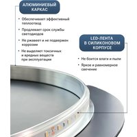 Зеркало с подсветкой  eMZe Smartphone 50x100 LED.SMART.50.100.4K (с подсветкой)