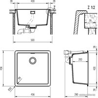 Кухонная мойка TEKA Radea 400/400 TG Дымчатый Бежевый [40143805]
