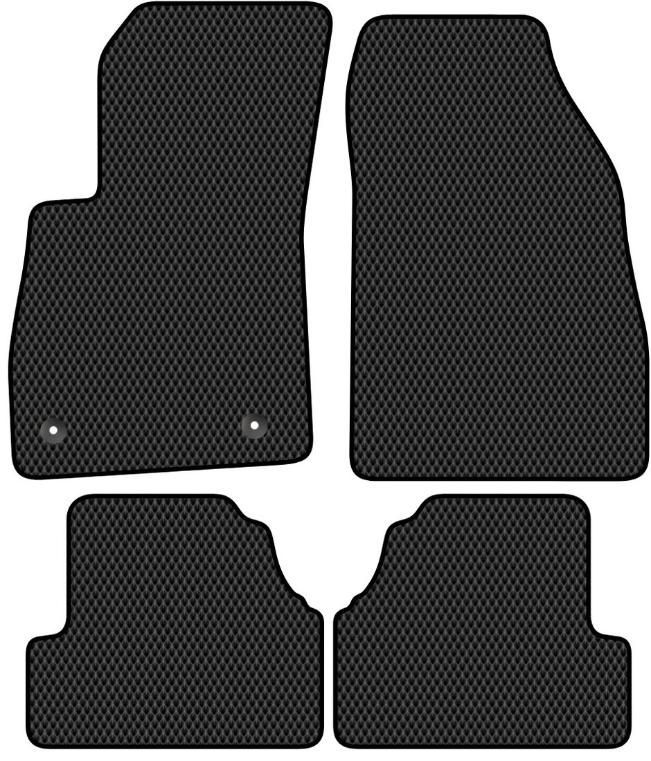 

Комплект ковриков для авто Alicosta Opel Mokka (suv) 2012 - 2015 (черный, ромб)