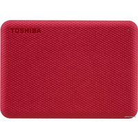 Внешний накопитель Toshiba Canvio Advance 4TB HDTCA40YR3CA (красный)