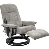 Массажное кресло Calviano 23 (серый плюш)