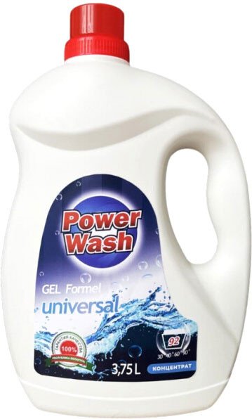 

Гель для стирки Power Wash Universal (3.75 л)