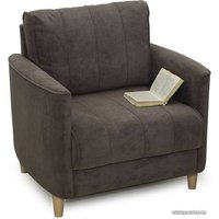 Интерьерное кресло Нижегородмебель Лора ТК 331 (ультра стоун серо-коричневый/бежевый)