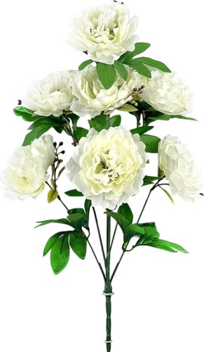 Искусственный букет KlrBy Пионы с добавками БС050мол