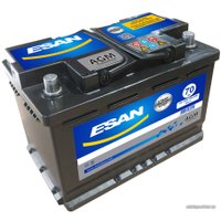 Автомобильный аккумулятор ESAN AGM 70 R+ (70 А·ч)