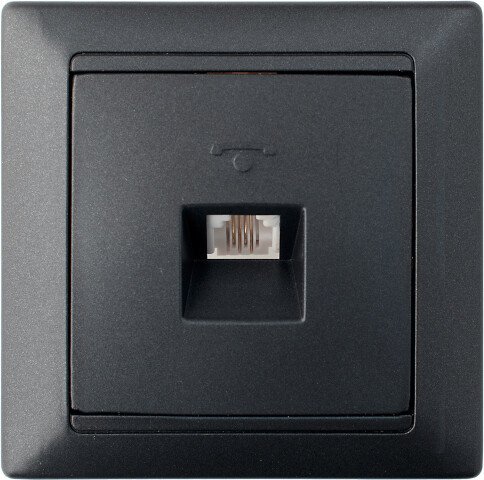 

Розетка Bylectrica ТР4-034 (графит)