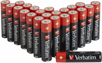 Батарейка Verbatim Mignon AA-LR6 49505 24 шт