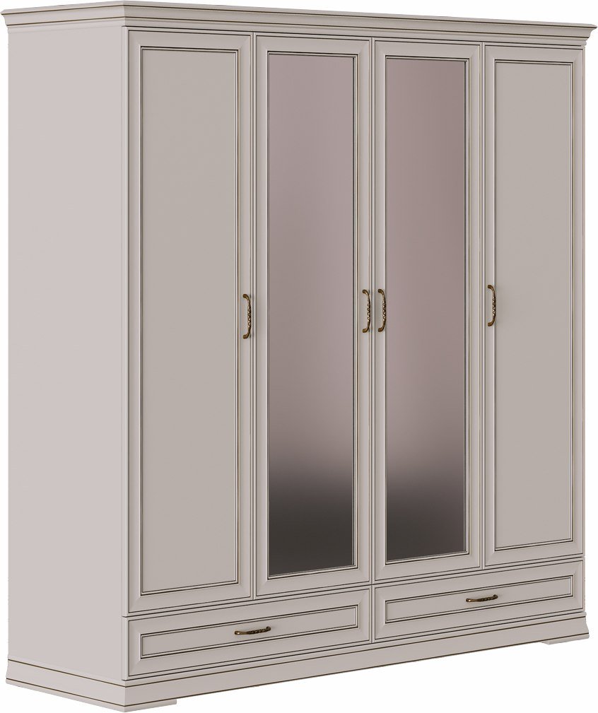 

Шкаф распашной Black Red White Florencia SZF2L2D2S (персидский жемчуг)