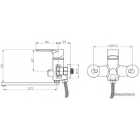 Смеситель РМС SL133-006E