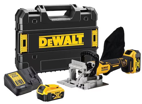 

Шпоночный (ламельный) фрезер DeWalt DCW682P2 (с 2-мя АКБ, кейс)