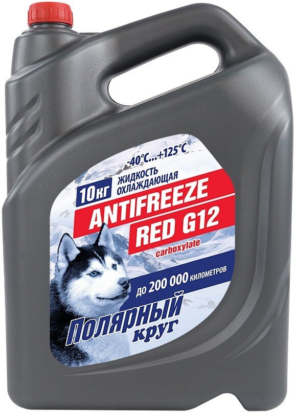 Антифриз Niagara Полярный круг Red G12 10кг