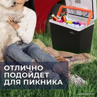 Термоэлектрический автохолодильник Miru MCW20E 20л (черный/серый)