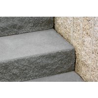 Тротуарная плитка Jadar Ступени лестничные 100x40x15 (черный/коричневый)