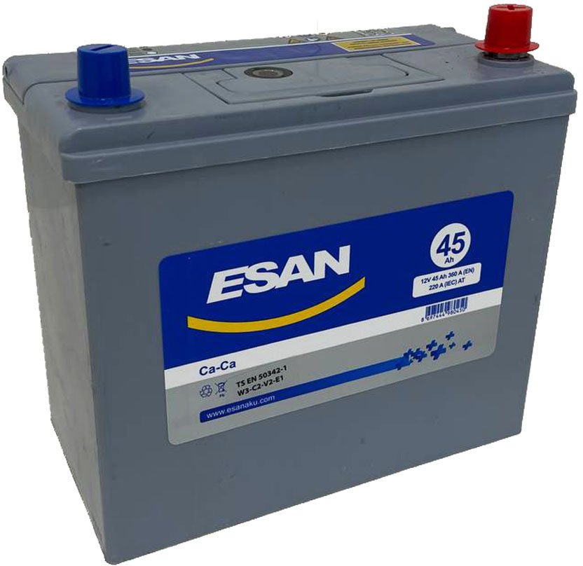 

Автомобильный аккумулятор ESAN Asia 45 JR+ (45 А·ч)