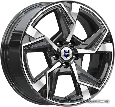 Литые диски K&K Кайан 18x7.5 5x108мм DIA 67.1мм ET 33мм Алмаз черный
