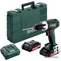 Дрель-шуруповерт Metabo BS 18 LT Compact 602102530 (с 2-мя АКБ, кейс)