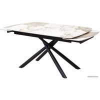 Кухонный стол M-City Rivoli 140 Gloss 614M04289 (Luxury Pandora Solid Ceramic/White)