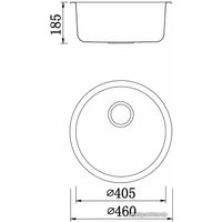 Кухонная мойка Tolero TS-460