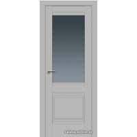 Межкомнатная дверь ProfilDoors Классика 2U L 90x200 (манхэттен/стекло графит)