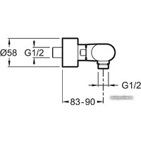 Смеситель Jacob Delafon Talan E10091RU-CP