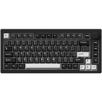 Клавиатура Akko 5075 V3 Black & Silver (Akko Frost Pink)