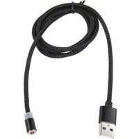 Кабель Sonnen Premium USB Type-A - microUSB/USB Type-C/Ligtning 513561 (1 м, черный)