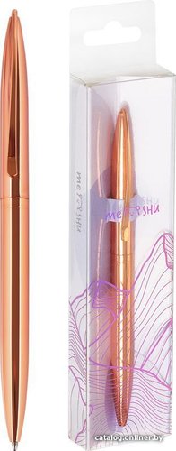 Ручка шариковая Meshu Rose gold MS_93966 (синий)