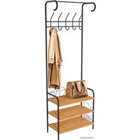 Вешалка для одежды Sheffilton M-306 820868 (черный муар/бук)