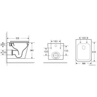 Унитаз подвесной Niagara Atrio NG-9303