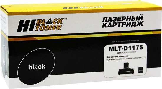 

Картридж Hi-Black HB-MLT-D117S (аналог Samsung MLT-D117S)