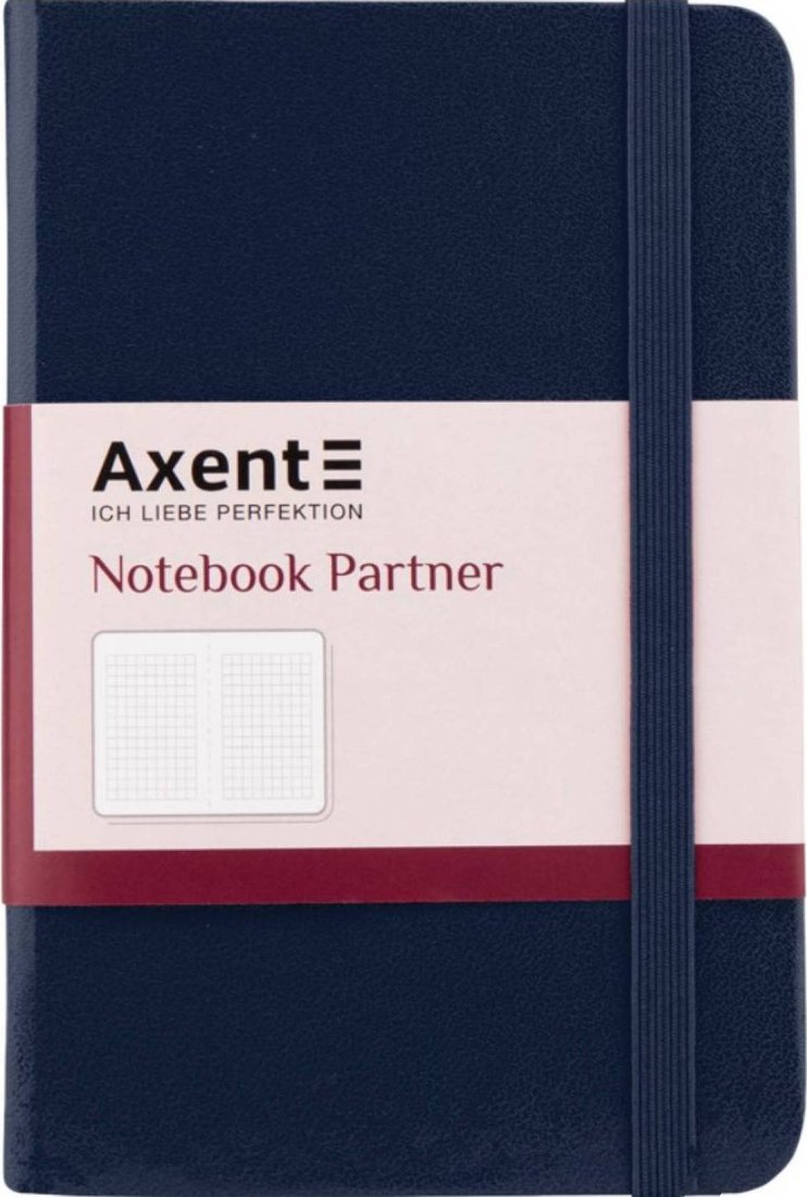 

Блокнот Axent Partner А6 8301-02 (96 л, синий)