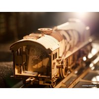 3Д-пазл Ugears Локомотив c тендером V-Экспресс