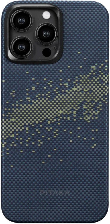 

Чехол для телефона Pitaka MagEZ Case 4 для iPhone 15 Pro Max (milky way galaxy, синий)