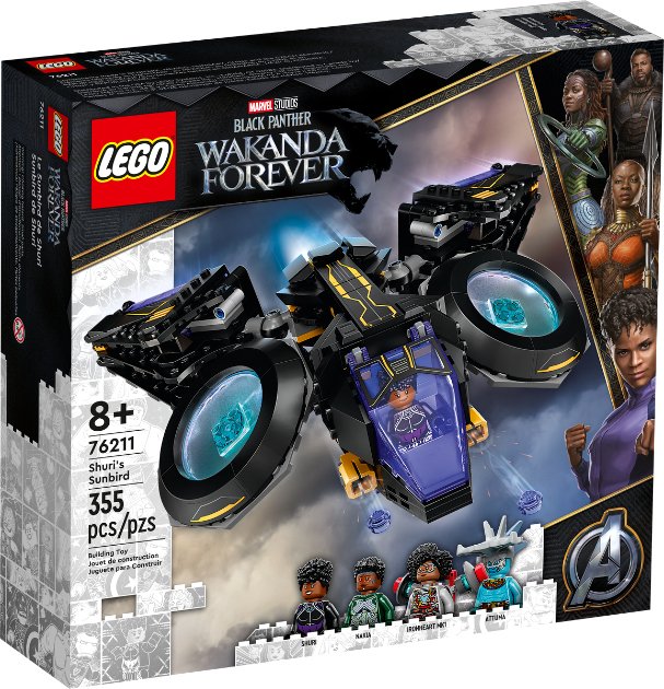 

Конструктор LEGO Marvel 76211 Солнечная птица Шури