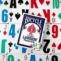 Игральные карты Bicycle Lovision Blue 1001017-b