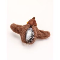 Игрушка для кошек Sima-Land Воробей 10915864 (коричневый)